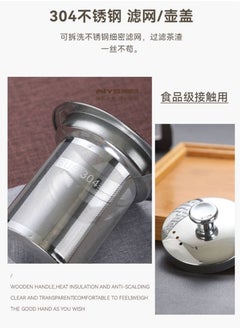 Generic Heavy duty pyrex glass refrigerator The refrigerator is equipped with a strainer for herbs and tea to ensure filling without impurities Imported product Highest quality Capacity: 600 ml  - Image 3
