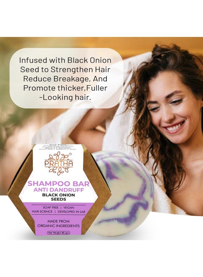 PRATHA naturals Shampoo Bar with Black Onion Seed Best for Anti Dandruff - Image 5