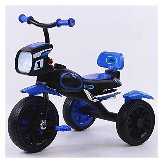 دراجة ثلاثية العجلات للأطفال مع إضاءة وموسيقى (من سنتين إلى خمس سنوات)، متعددة الألوان