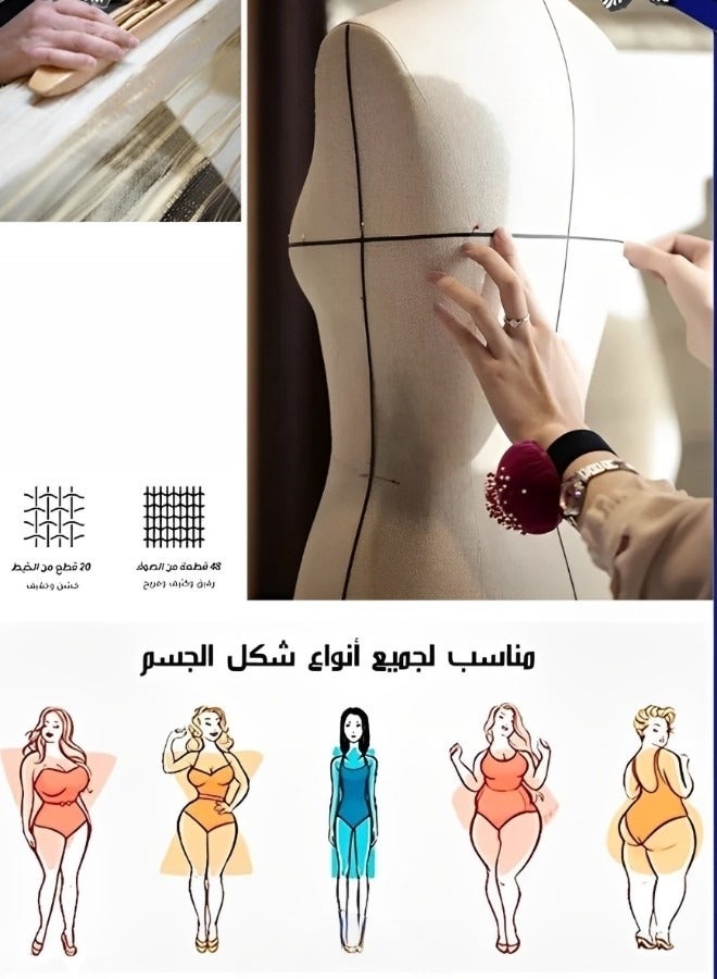 REOCLE Women's Cape Sequined Chiffon Evening Dress 2 Piece Set Long Dress with a Half Sleeve & Embroidered with Shiny Beads Banquet Dress - Image 5