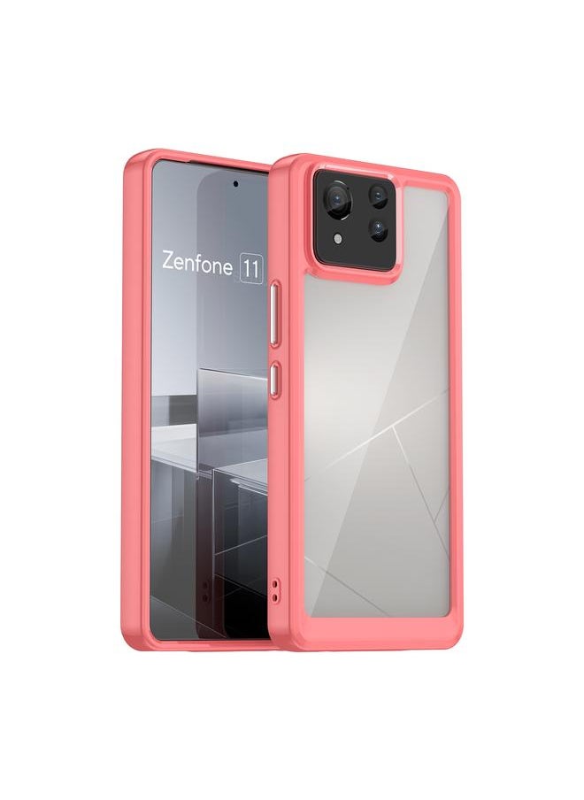 Zaboon Case For Asus Zenfone 11 Ultra Colorful Series Acrylic Hybrid TPU Phone Case  - Image 1