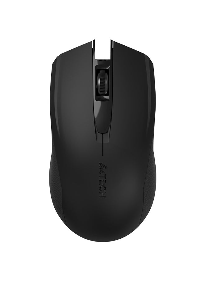 A4TECH A4tech G3-760n Wireless Mouse, Laptop And Desktop Computer Office Home Portable Energy-saving Mouse, Usb Interface 2.4g, Black  - Image 1