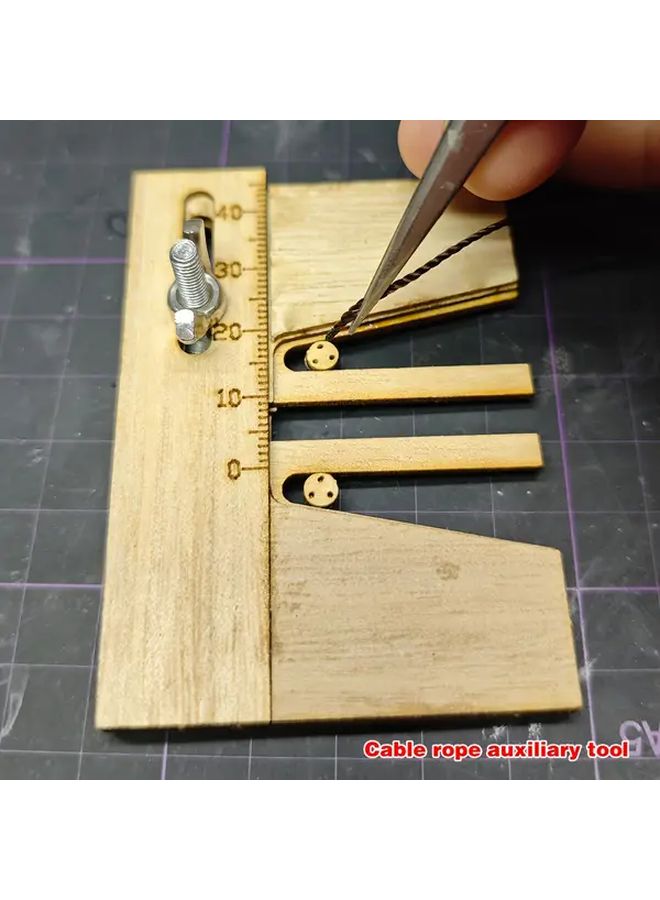 Classical Sailboat Model Scale Model Kit Sail Pulley Special Auxiliary Tool Type A Cable Making Tool Full Scale Universal 2 2.5 3 3.5 4mm 0.08 0.1 0.12 0.14 0.16inch - Image 5