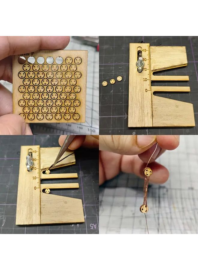 Classical Sailboat Model Scale Model Kit Sail Pulley Special Auxiliary Tool Type A Cable Making Tool Full Scale Universal 2 2.5 3 3.5 4mm 0.08 0.1 0.12 0.14 0.16inch - Image 1