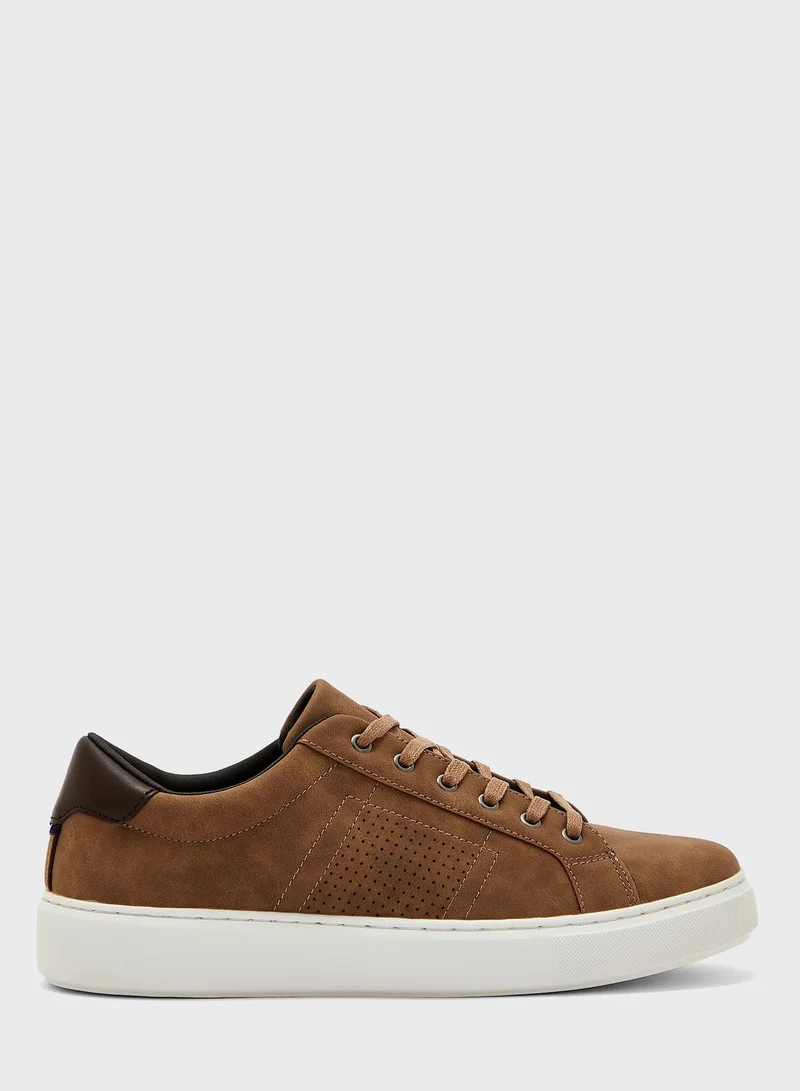 Seventy Five Perforation Detail Casual Sneakers