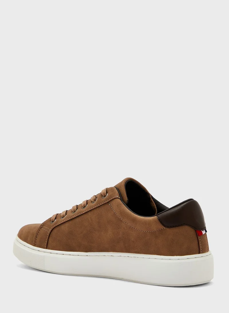 Seventy Five Perforation Detail Casual Sneakers