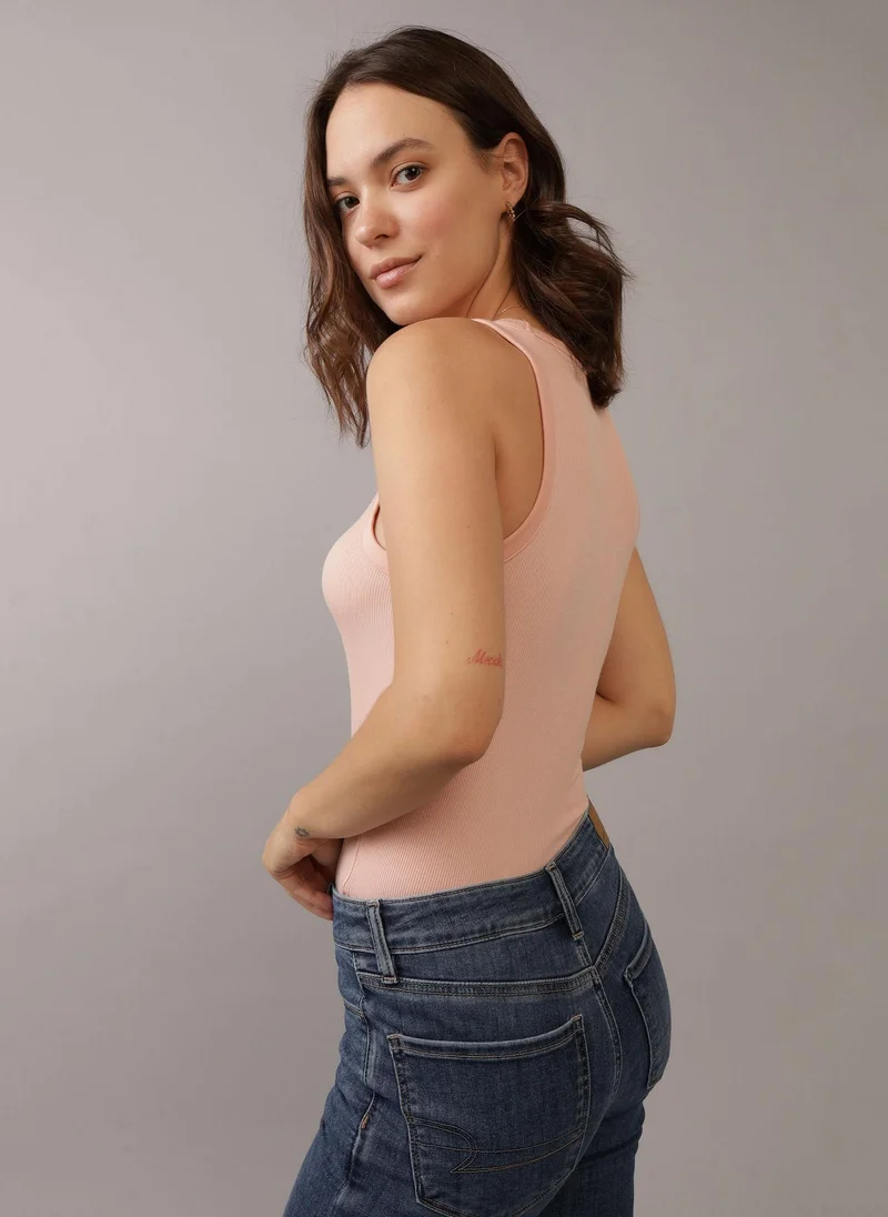 امريكان ايجل Ribbed Classic Tank Top
