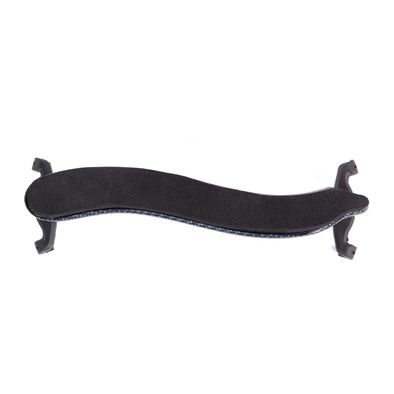Fiddlerman Light Carbon Fiber Look Shoulder Rest 4/4 Foam Padding For Comfort With Slight Height Adjustable Feet (Carbon Fiber Look) - Image 5
