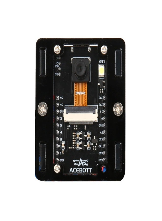 ACEBOTT 3MP Camera Expansion Pack Smart Car Starter Kit, Robotics Kit for Kids Ages 8-12 12-16, STEM Toys Coding Robot Kit for Teens & Adults(QD002) - Image 1