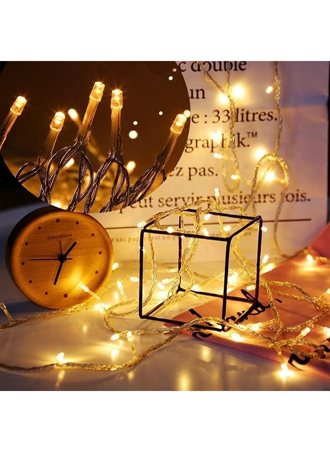 Yoawllty Decoration Lights, 8 Modes Outdoor LED Fairy Lights for Party, Bedroom, Holiday Indoor Outdoor(Warm White)  - Image 3