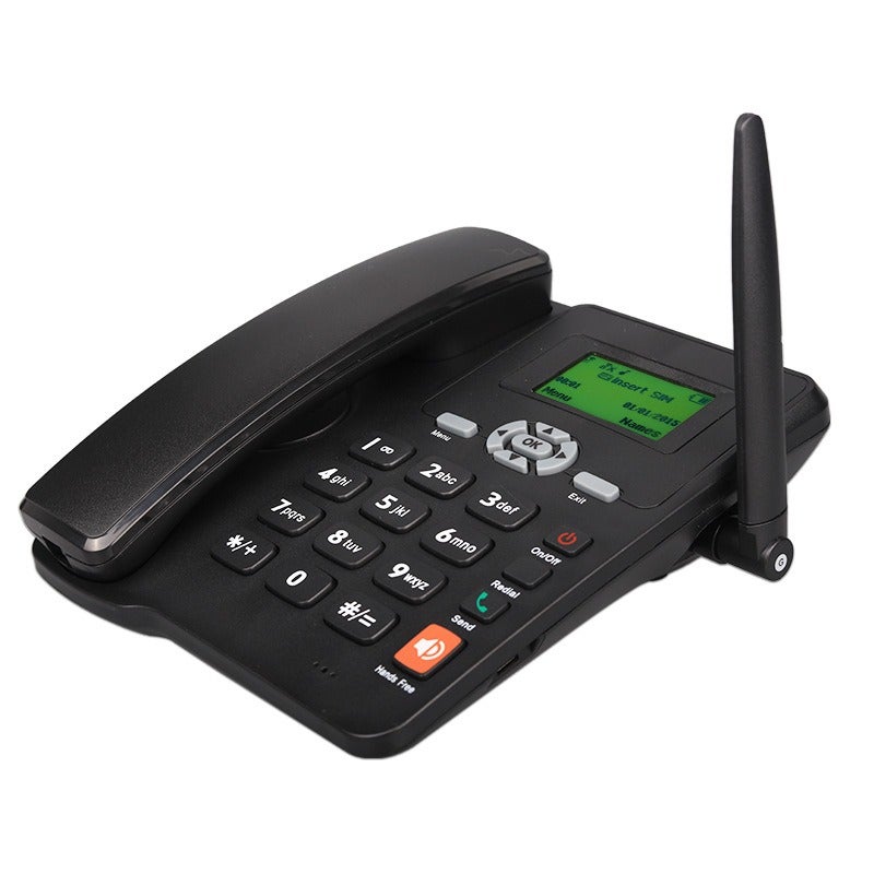 ETROSS ETS-6588 نسخة التصدير، هاتف لاسلكي GSM يدعم بطاقات SIM، مع وظيفة الراديو.