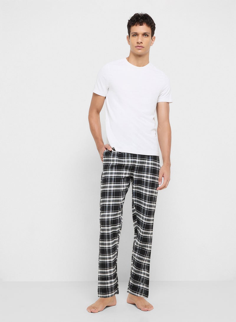Seventy Five Checked Nightwear Pants - Image 2
