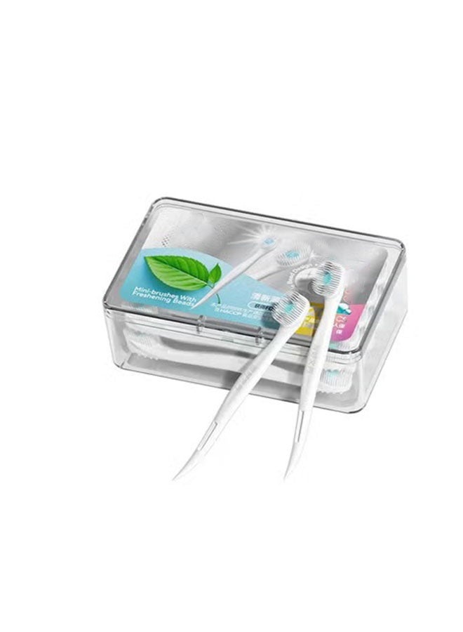 Bursting Bead Toothbrush – New Packaging, 1 Box/20 Brushes, Mint Flavor, Kids Fun Toothbrush