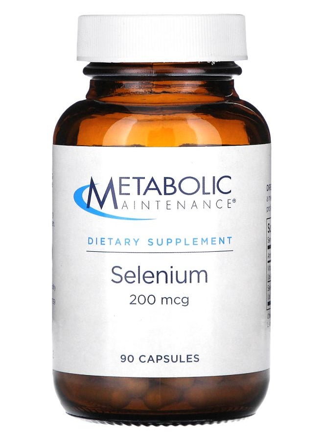 Metabolic Maintenance - Selenium 200 mcg 90 Capsules - Image 1