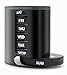 GIIYAA Weekly Pill Organizer TwiceADay Portable 7 Day Pill Box Case with Stackable AMPM Compartments for Pills Vitamin Fish Oil SupplementsRainbow Black - Image 1