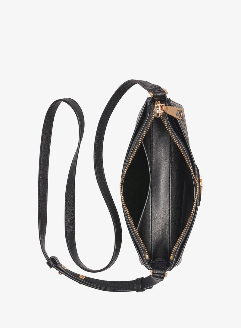 دكني حقيبة كروس بودي بسحاب وشعار نوري - Image 3