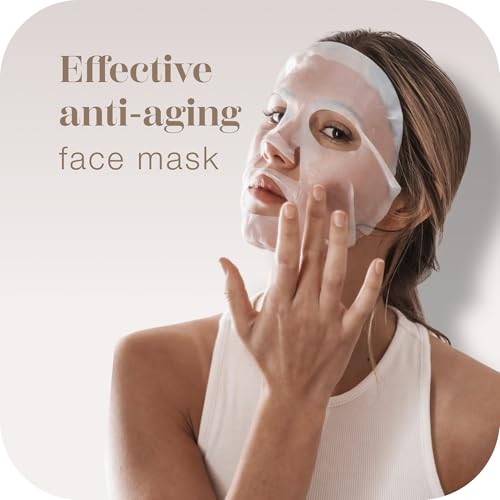 InfiniteAloe Biocellulose Fiber Face Mask, réparneu Revive Anti Aging Face Mask - Image 2