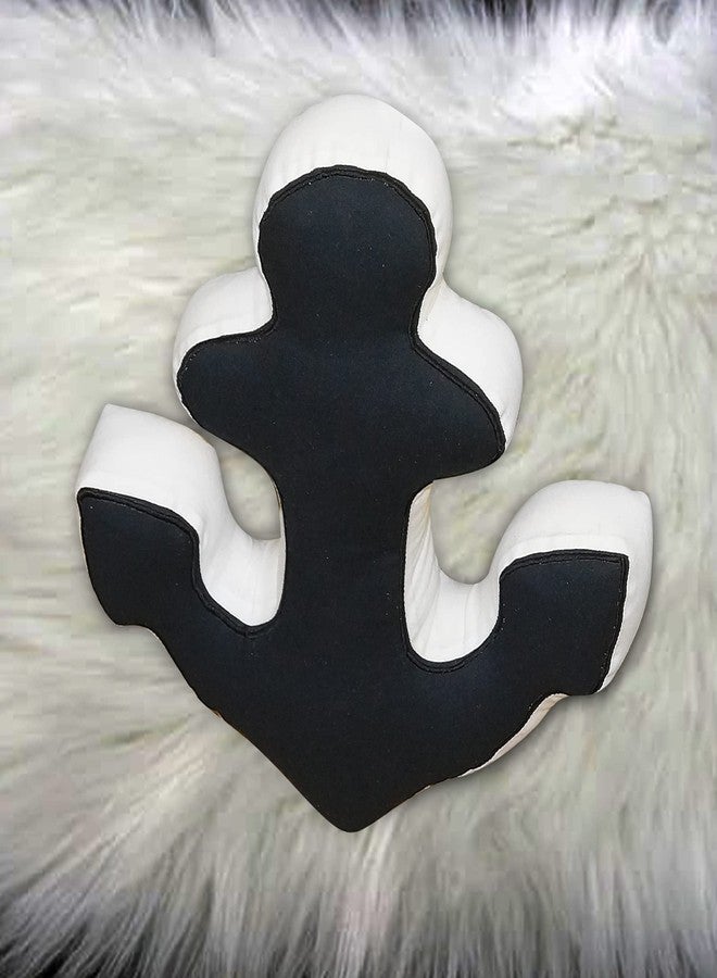 Gordon Anchor Shape Stuffed Cushion | Large Size | Nautical Baby Shower | Stuffed Anchor Toy Nursery Pillow | Kids Cushion | Soft Toy | Soft Plush Pillow - Image 2