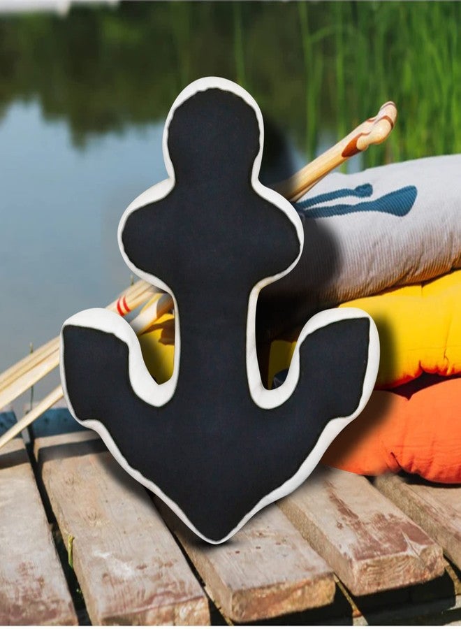 Gordon Anchor Shape Stuffed Cushion | Large Size | Nautical Baby Shower | Stuffed Anchor Toy Nursery Pillow | Kids Cushion | Soft Toy | Soft Plush Pillow - Image 3