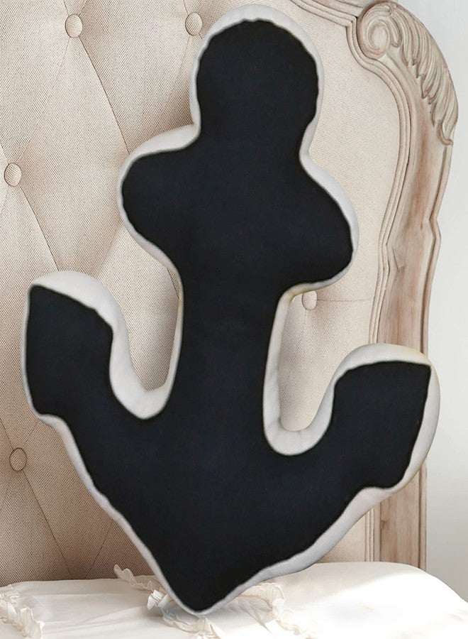 Gordon Anchor Shape Stuffed Cushion | Large Size | Nautical Baby Shower | Stuffed Anchor Toy Nursery Pillow | Kids Cushion | Soft Toy | Soft Plush Pillow - Image 4