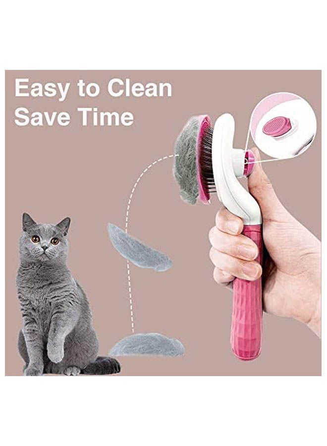 Golden Arrows Self Cleaning Brush Comb For Dogs And Cats - Image 4