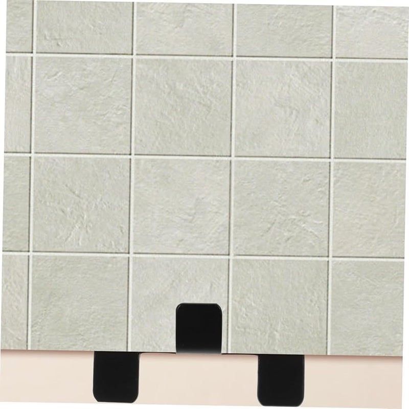 6 Sets Thickened Stainless Steel Tile Display Brackets Wall Mount Hangers for Mirrors and Tiles - Image 4