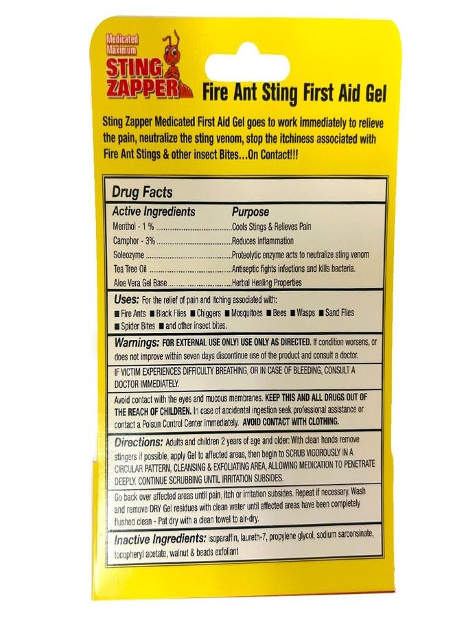 ATB 1 Fire Ant Bite Treatment Sting Zapper Gel Cream Bee Bed Bugs Mosquito First Aid - Image 2