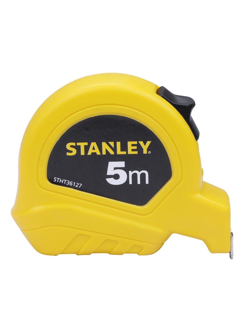 Stanley Stanley Measuring Tape 5M Heavy Duty Auto Lock Steel Measure Tape STHT36127-812 - Image 1