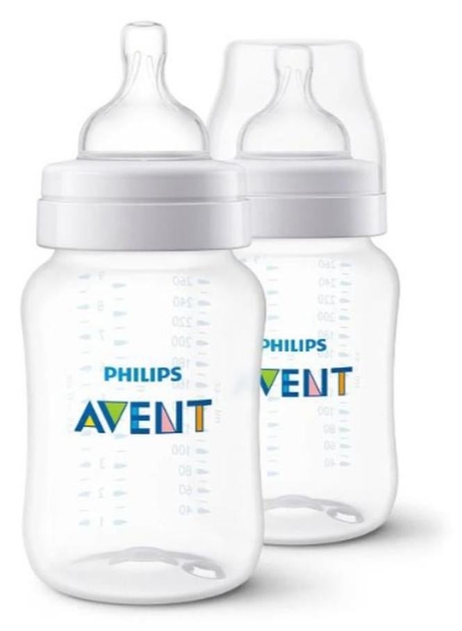 Philips Avent Anti-colic baby Bottle - (1M+) 260ml- 2 Pack