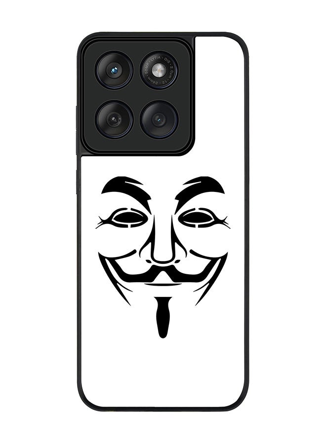 Stylizedd For Motorola MOTO Edge 60 Fusion/ Edge 60 Case,Slim fit Camera Protection, Shockproof Thin Phone cover  - Vendetta Mask - Image 1