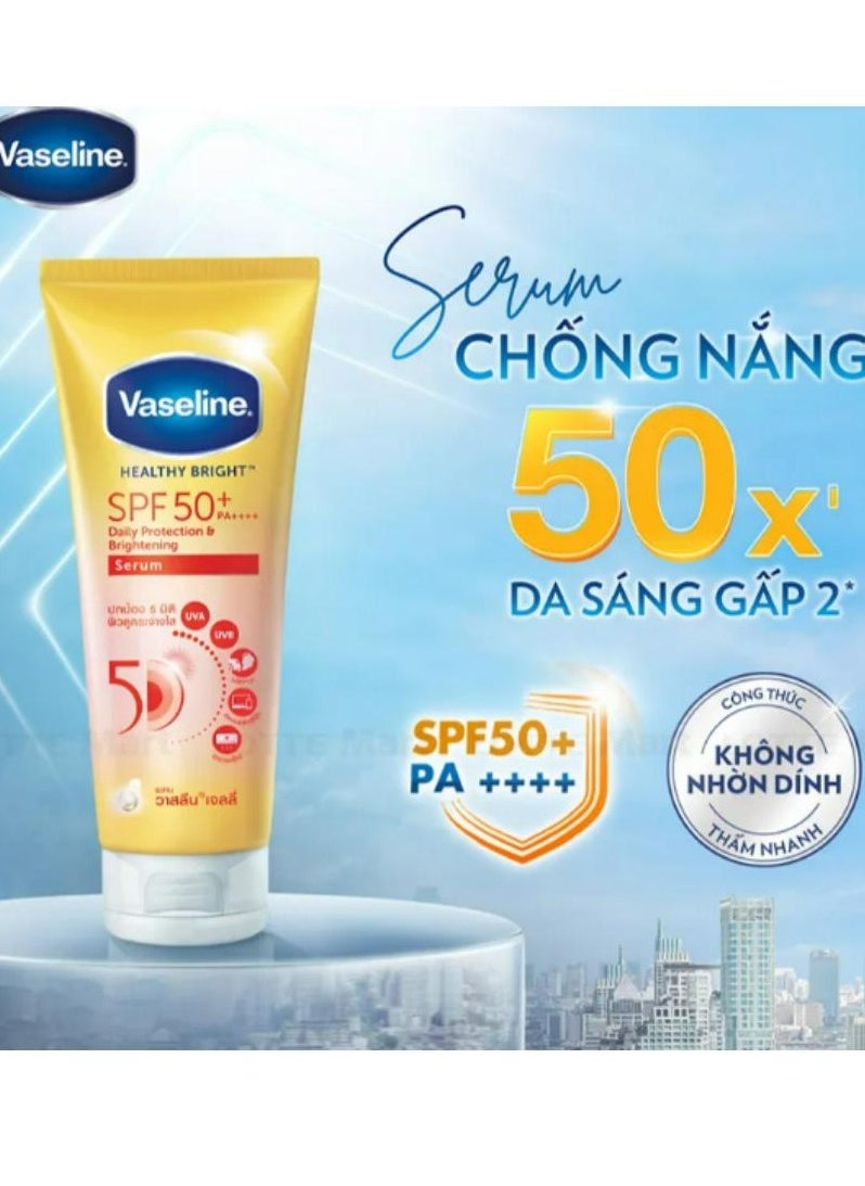 Vaseline - Healthy Bright Sun Pollution Protection Serum SPF50 300 ML - Image 1