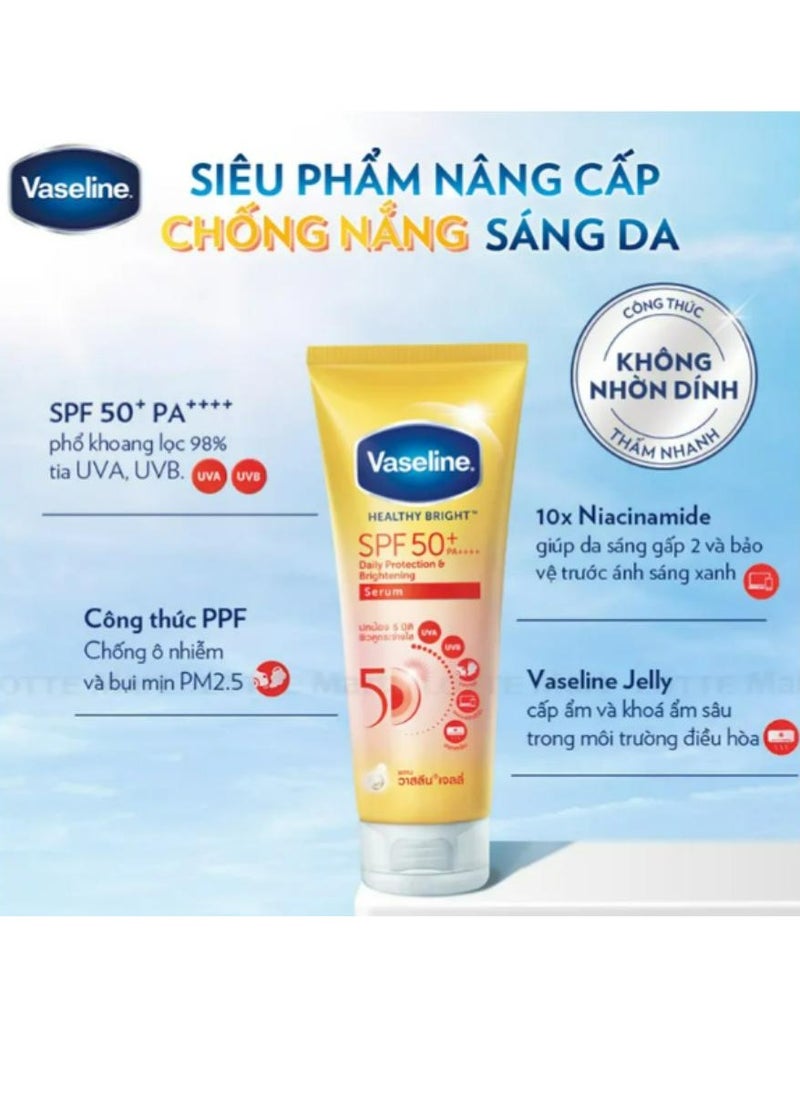 Vaseline - Healthy Bright Sun Pollution Protection Serum SPF50 300 ML - Image 1