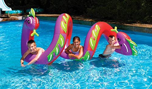 Swimline Two Headed Curly Serpent Pool Float - Image 5