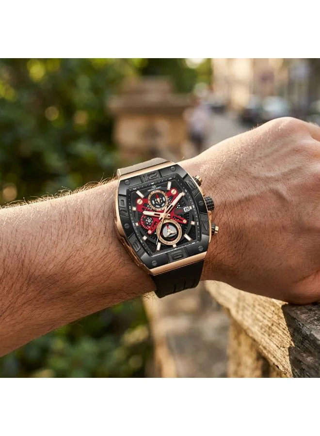 Kenneth Scott  Kenneth Scott Men's Chronograph  Black  Dial Watch - K26102-BSBB for Men | Best Price UAE