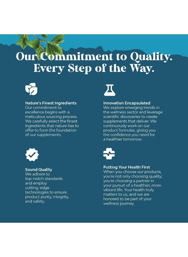 Natures Craft Nootropics Brain Support Supplement - Mental Focus Nootropic Memory Supplement for Brain Health - Image 5