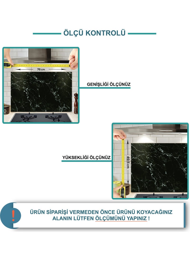 DECORITA Glass Stove Back Protector | The Little Prince - Time | 49.5cmX76cm  - Image 3
