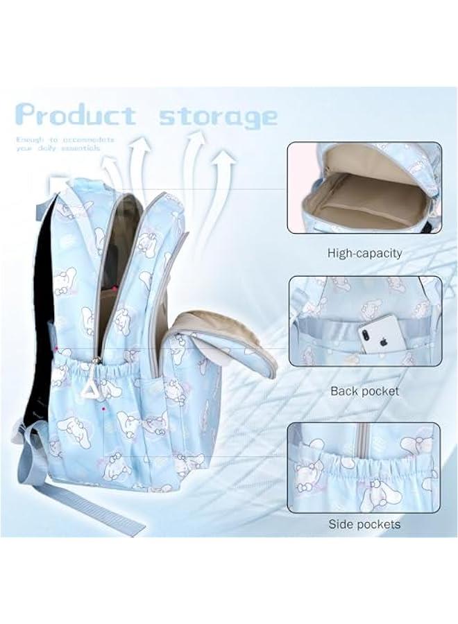 Arabest Anime Cinnamorol All Over Print Casual Backpack Laptop Backpack Travel Hiking Rucksack - Image 4