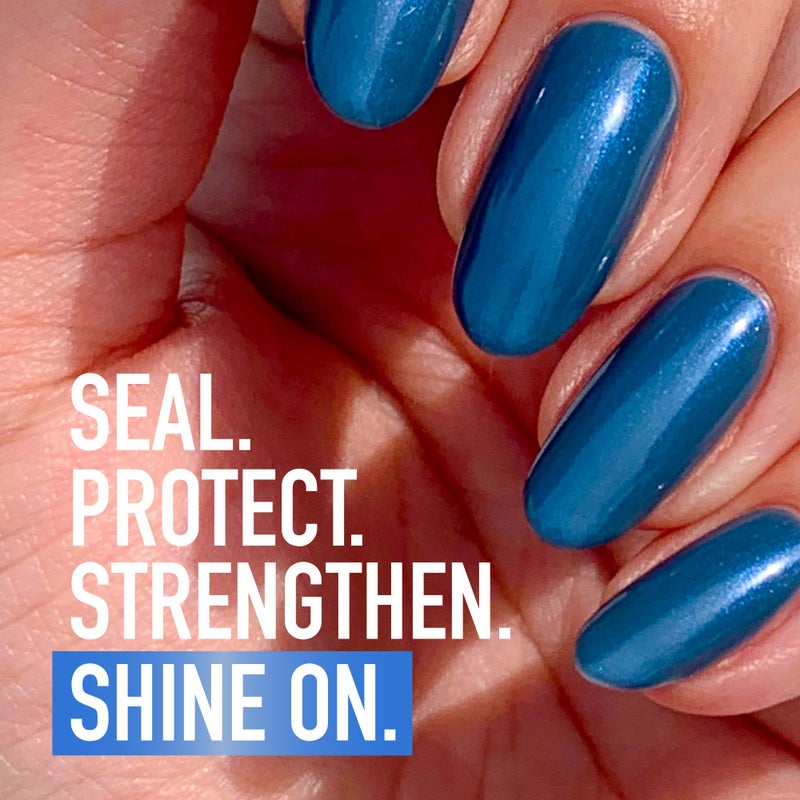 LONDONTOWN Protective Top Coat â€“ Seals in Color, Boosts Shine & Strength, Prevents Chipping and Fading, Fortifies Nails for Longer-Lasting Manicures, .40 fl oz - Image 3