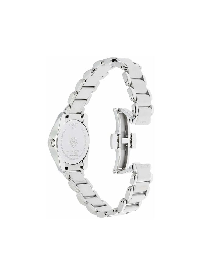 TISSOT Trend T-Wave Mother of Pearl Dial Diamond Ladies Watch  - Image 5