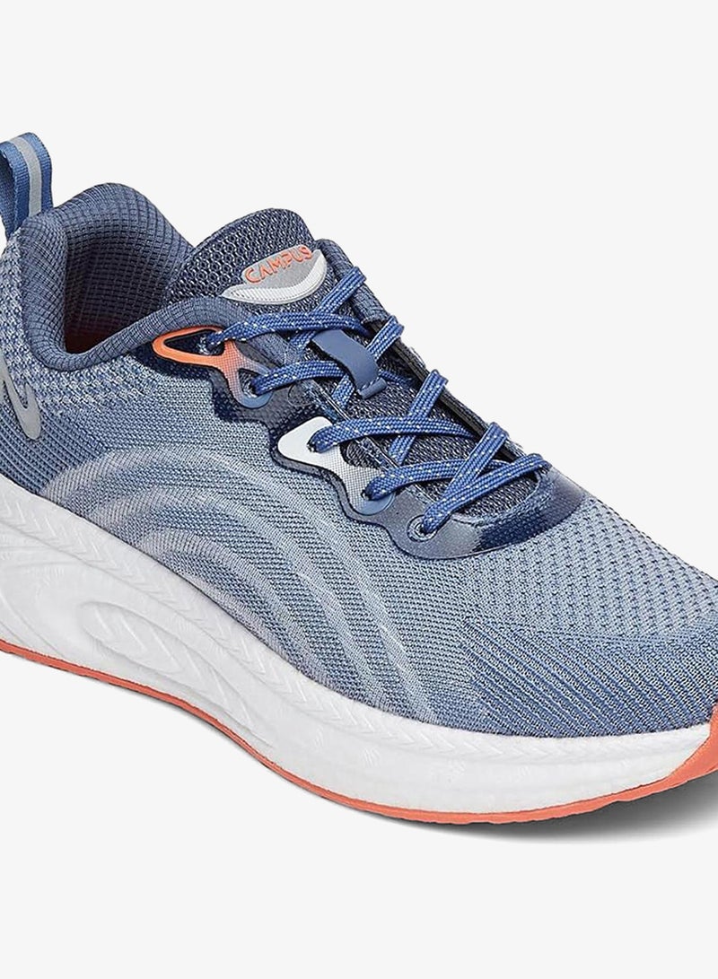 CAMPUS Men Hype Pro Bubble Yoga Max Lace-Up Running Shoes-Slate - Image 3