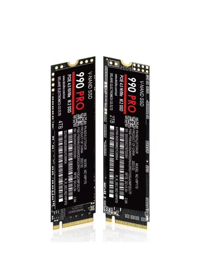 Notebook Desktop Universal Solid-state Hard Disk Ssd990proM.2 Hard Disk 4TB2TB1TB High Speed-Capacity:2TB  - Image 2