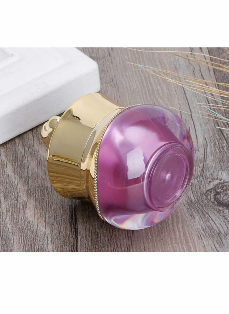 Y&D - Clear Jars Plastic Cosmetic Container Empty Sample Containers Transparent 5G/5ML Pot for Eye Shadow, Nails, Powder, Paint - Image 1