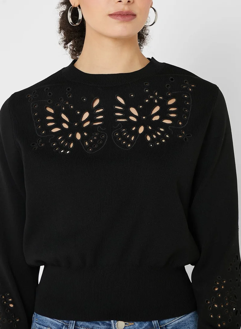 ONLY Lace Detail Sweater