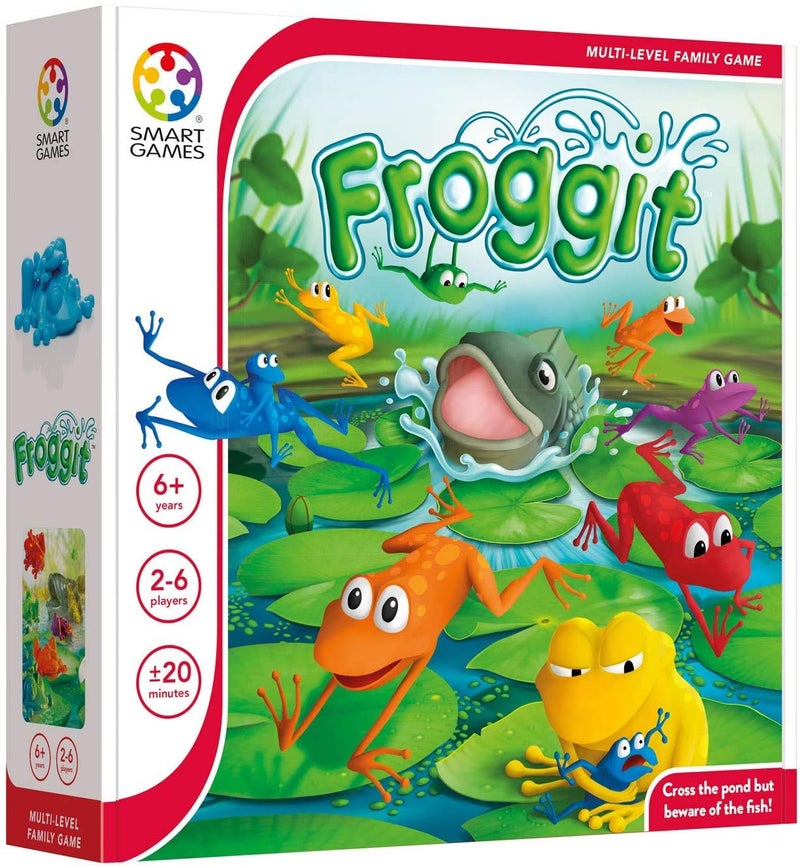SmartGames Froggit - A Family Board Game for 2-6 Players Ages 6 - Adult - Image 1