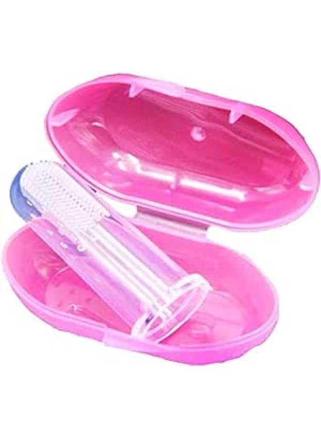 Generic Baby Silicone Toothbrush Thumb Set Of Brush Teeth On The Tongue Infant Soft Finger Gum Brush Massage Training Toothbrush 