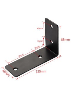 Shelf Brackets 5 inch - 2pcs L Shaped 90-Degree Right Angle Heavy Duty Corner Brace Joint Brackets for Table Bench Space Saving DIY - Black - pzsku/ZB6FFD5F075D561436EA8Z/45/_/1727714211/b23a304a-7eab-4542-8386-6f7d1386b195