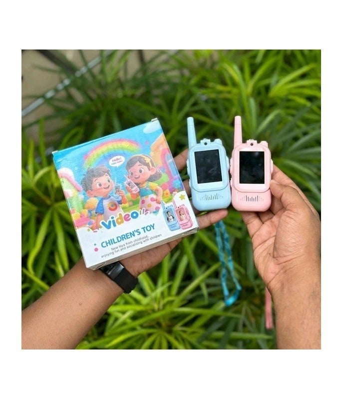 Kids Video Communicator Toy with Camera – Long Range Intercom Device for Children, Rechargeable Two-Way Voice & Video Toy Set - Image 4