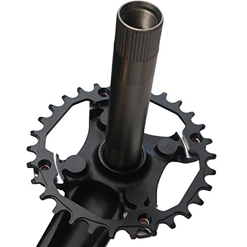 GANOPPER 30T MTB Crankset 1X Mountain Bike Crank Arm Set 170mm with 68mm 73mm BSA Bottom Bracket for MTB BMX Road Bicycle - Image 4