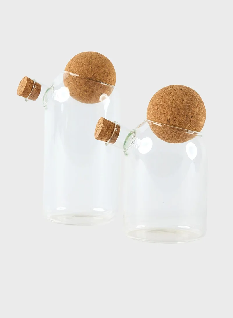 Prickly Pear Saavi' Storage Glass Jar 500Ml