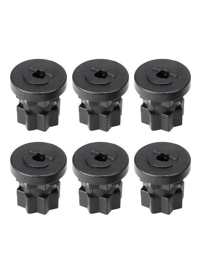 Generic 6Pcs Ram Mount Track Mounting Base Track Gear Adapter Kayak Track Mount for Kayak Boat Angler Fishing Rod  - Image 3